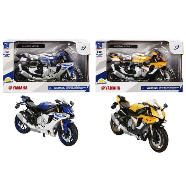 S00057803 1/12 MTR YAMAHA YZF-R1 -SUN ürün görseli 1
