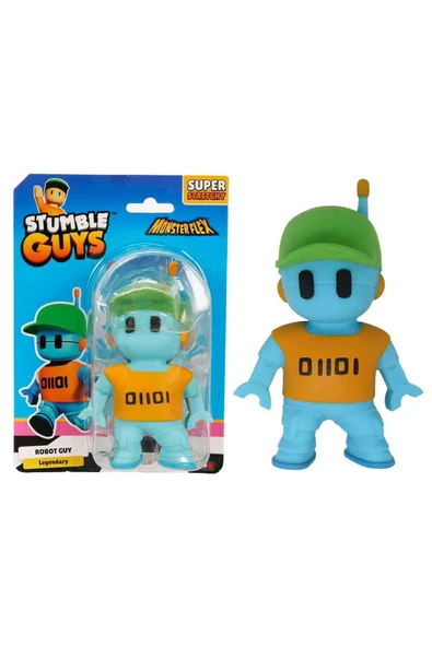 Monster Flex Stumble Guys Super Stretch Figür - Robot Guy ürün görseli 1