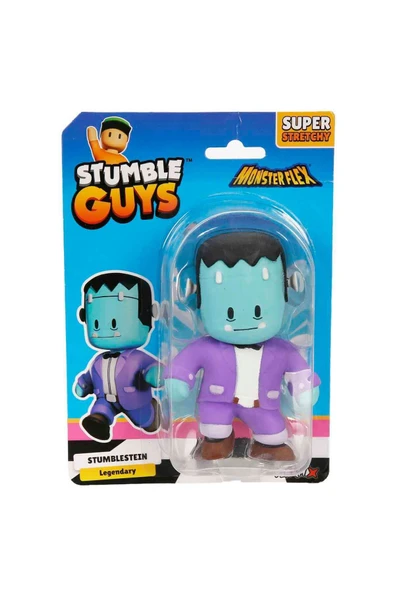 Monster Flex Stumble Guys Super Stretch Figür - Stumblestein - Resim 4