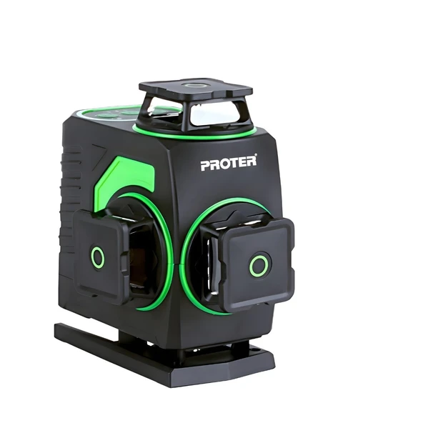 Proter PL 460 LS 4X360 Şakül  4.0 Ah 3.7 V Li-on Pil(Yeşil Lazer Şarjlı) P3MT282 ürün görseli 1