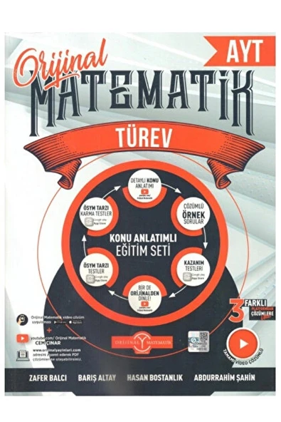 Orijinal Ayt Matematik Türev ürün görseli 1