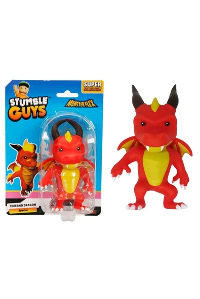 Monster Flex Stumble Guys Super Stretch Figür - Inferno Dragon ürün görseli 1