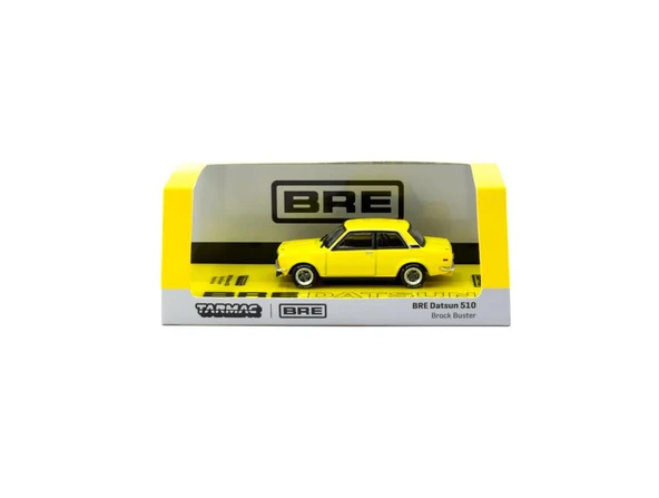 Tarmac Works Bre Datsun 510 Brock Buster Peter Brock 1/64 Model Araba ürün görseli 1
