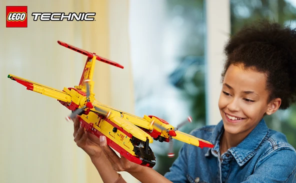 LEGO Technic İtfaiye Uçağı 42152 1134 Parça - Resim 2