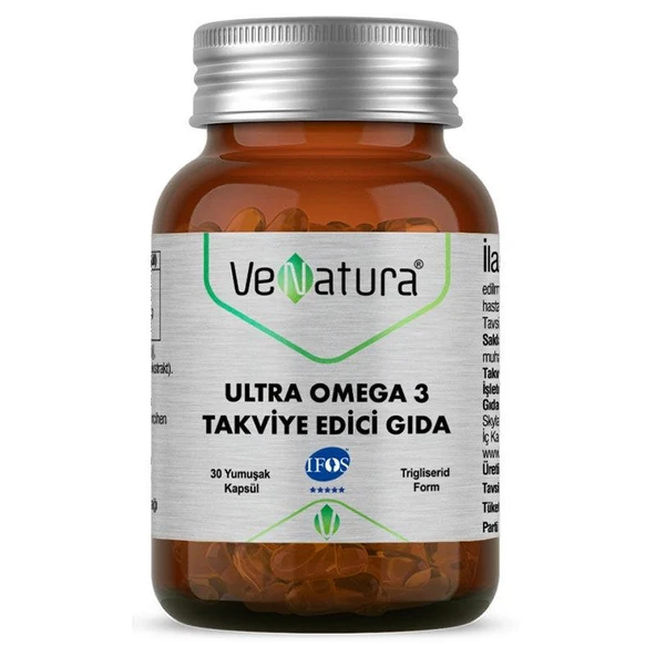 Venatura Ultra Omega 3 30 Kapsül ürün görseli 1