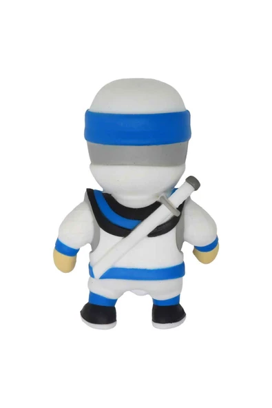 Monster Flex Stumble Guys Super Stretch Figür - Shiro - Resim 3