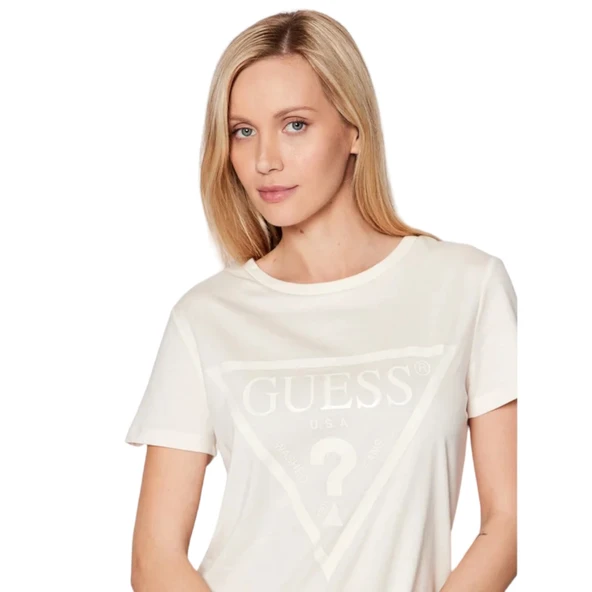 Guess V2YI07K8HM0 Adele Kadın Tişört - Resim 3