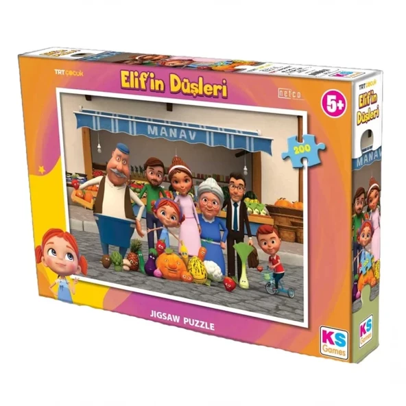 KS Elif'in Düşleri 200 Parça Puzzle ürün görseli 1