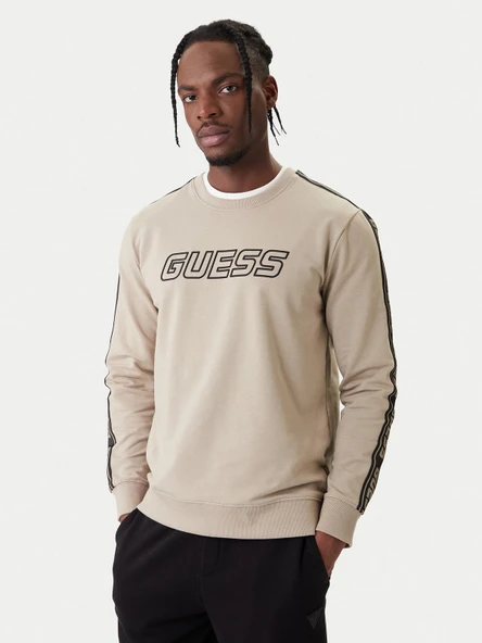 Guess Z4GQ24K6ZS1 Arlo Erkek Sweatshirt ürün görseli 1