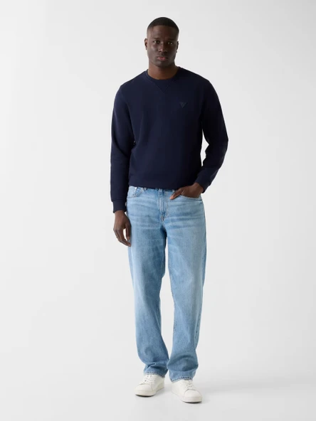 Guess M6RQ08KCN01 Cn Ls Basic Erkek Sweatshirt - Resim 2