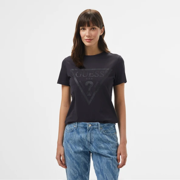 Guess V2YI07K8HM0 Adele Ss Cn Kadın Tişört ürün görseli 1