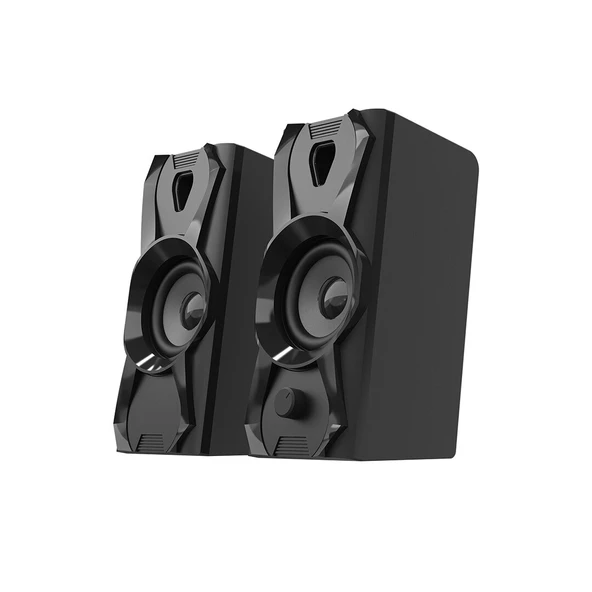 1+1 HOPARLÖR SPEAKAER SET USB KABLO 2.0 MULTİMEDYA - 5W (5250) ürün görseli 1