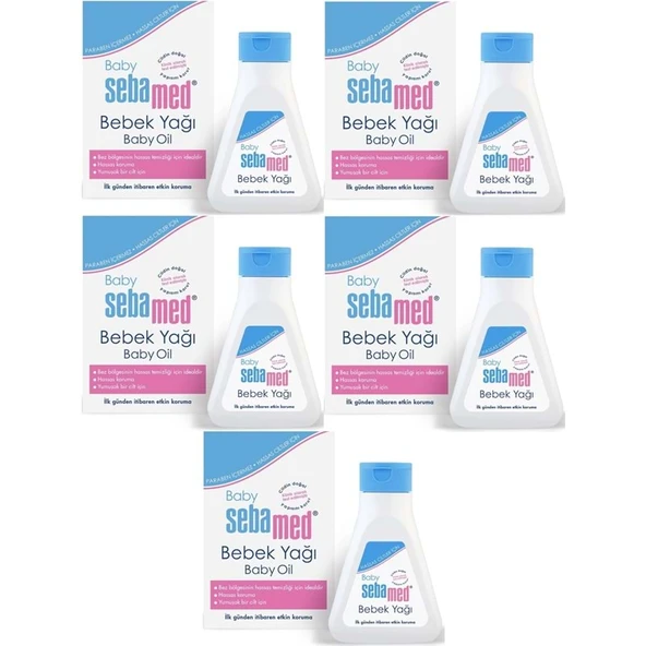 Sebamed Bebek Yağı 150ML (5 Li Set) ürün görseli 1