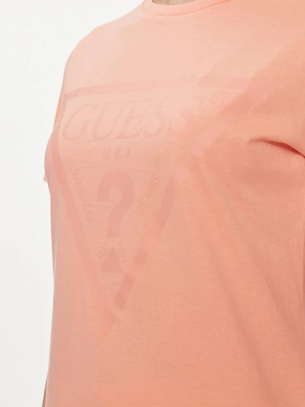 Guess V2YI07K8HM0 Adele Ss Cn Tee Kadın Tişört - Resim 4