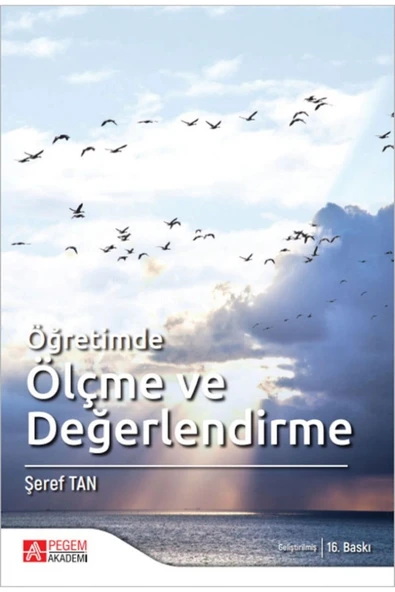 Pegem Öğretimde Ölçme Ve Değerlendirme Şeref Tan ürün görseli 1