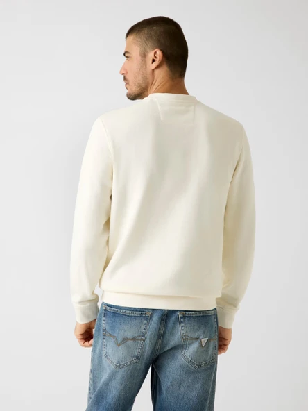 Guess M6RQ08KCN01 Cn Ls Basic Erkek Sweatshirt - Resim 3