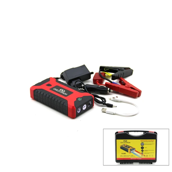 ÇOK FONKSİYONLU ATO - ARAÇ TAKVİYE SET TAŞINABİLİR 4 USB ÇIKIŞLI POWERBANK ÖZELLİK - FENER - COB - PUSULA (5250) ürün görseli 1