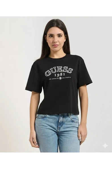 Guess V6GI04K2965 Arianna Ss Cn Kadın Tişört ürün görseli 1