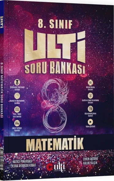 8. Sınıf LGS Matematik Soru Bankası Ulti Yayınları ürün görseli 1