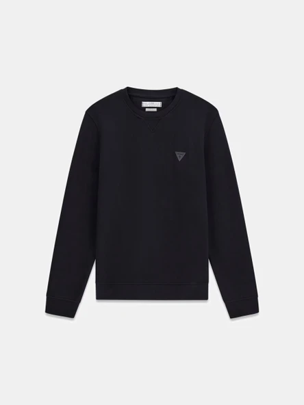 Guess M6RQ08KCN01 Cn Ls Basic Erkek Sweatshirt - Resim 5