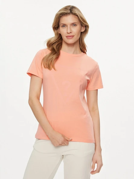 Guess V2YI07K8HM0 Adele Ss Cn Tee Kadın Tişört ürün görseli 1