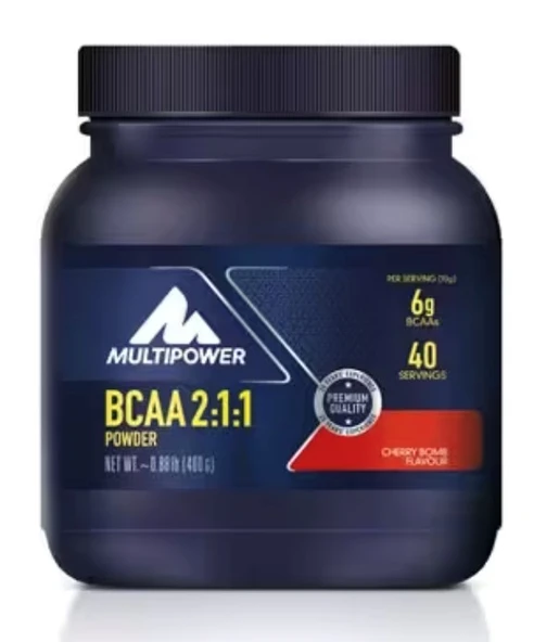 Multipower BCAA Powder 400 Gr Kiraz ürün görseli 1