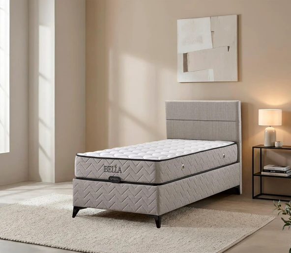 Bella Krem 22 cm Orta Yumuşak Multi Spring Yaylı Çift Taraflı Yatak ürün görseli 1