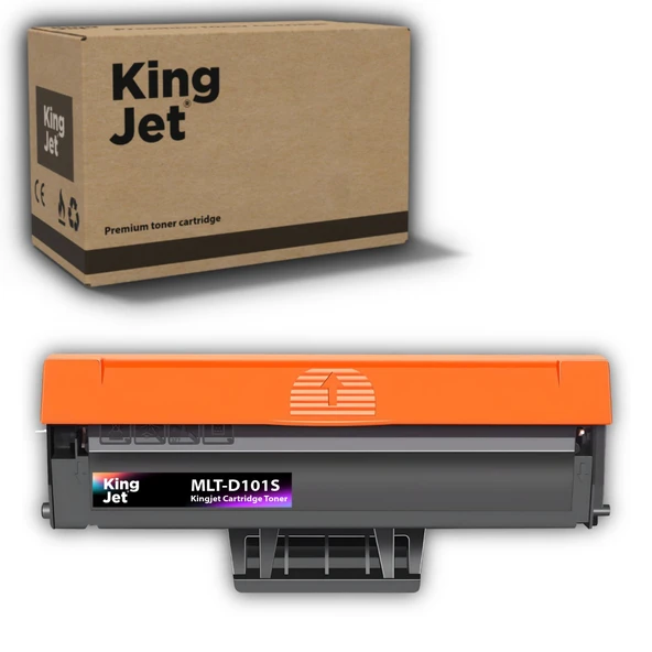 KingJET Samsung Uyumlu MLT-D101S Standart Kapasiteli Çipli Muadil Toner | SCX-3405F ürün görseli 1