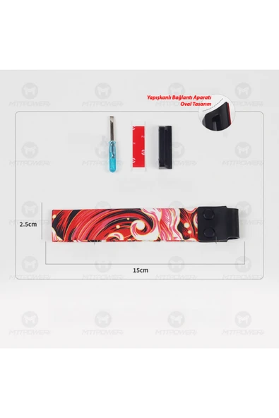 silabor Retro Tarzı Klavye Flama Klavye Askısı Strap Klavye Aksesuarı Tüm Klavyeler için Uygundur ürün görseli 1