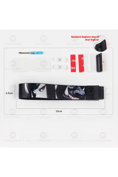 silabor Klavye Askısı Strap Klavye Aksesuarı Tüm Klavyeler için Uygundur Siyah - Beyaz Askı Mevcuttur ürün görseli 1