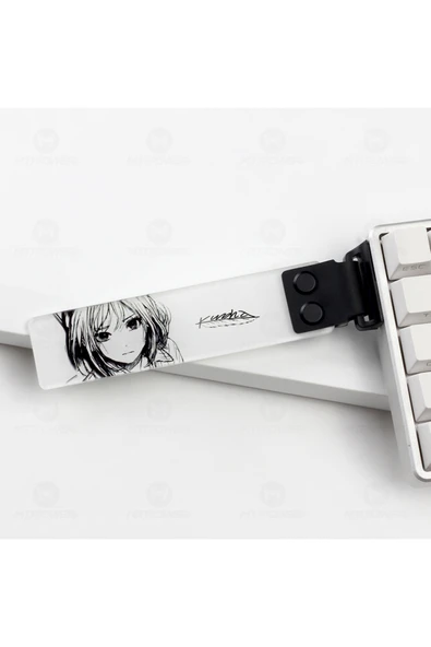 silabor Özel Klavye Kurdelesi Akrilik Yarı Saydam Klavye Askısı Strap Klavye Aksesuarı ürün görseli 1