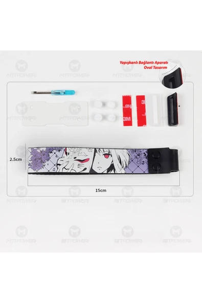 silabor Klavye Askısı Strap Klavye Aksesuarı Tüm Klavyeler için Uygundur Siyah - Beyaz Askı Mevcuttur ürün görseli 1