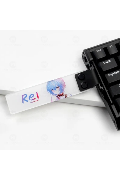 silabor Özel Klavye Kurdelesi Akrilik Yarı Saydam Klavye Askısı Strap Klavye Aksesuarı ürün görseli 1