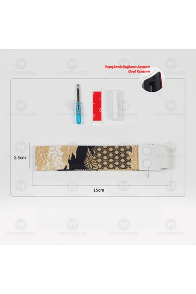 silabor Retro Tarzı Klavye Flama Klavye Askısı Strap Klavye Aksesuarı Tüm Klavyeler için Uygundur ürün görseli 1