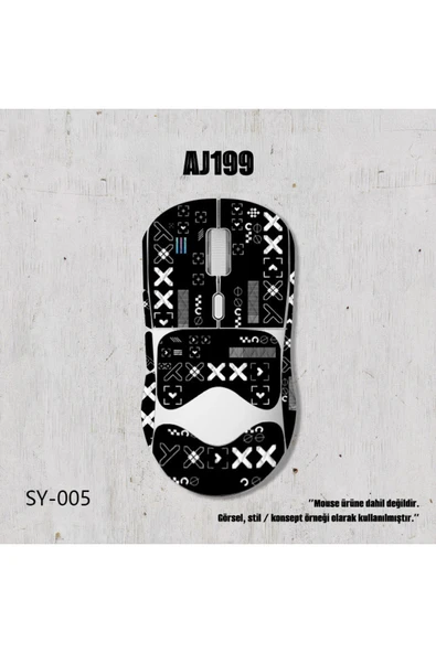 silabor AJ199 Mouse Tape Kaymaz Etiket Kavrama Bandı Yükseltme Kiti ürün görseli 1