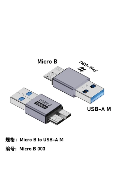 silabor Veri Aktarımı ve Şarj için Micro USB'den Type-C'ye/USB'den Micro USB'ye Adaptör ürün görseli 1