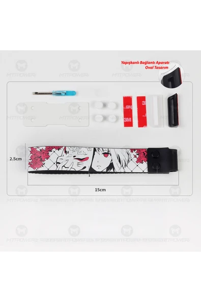 silabor Klavye Askısı Strap Klavye Aksesuarı Tüm Klavyeler için Uygundur Siyah - Beyaz Askı Mevcuttur ürün görseli 1