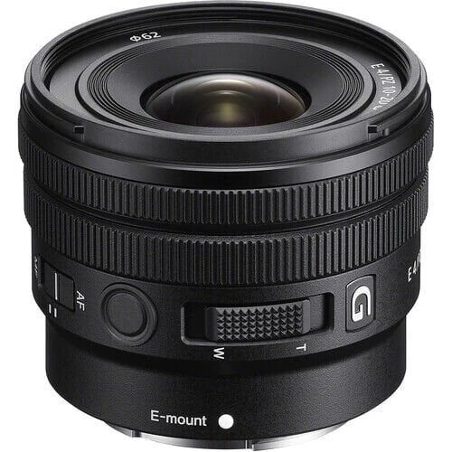 Sony E PZ 10‑20 mm f/4 G Lens (SELP1020G) ürün görseli 1