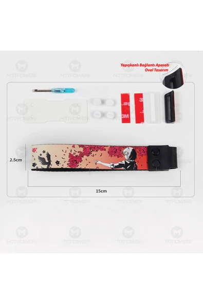 silabor Klavye Askısı Strap Klavye Aksesuarı Tüm Klavyeler için Uygundur Siyah - Beyaz Askı Mevcuttur ürün görseli 1