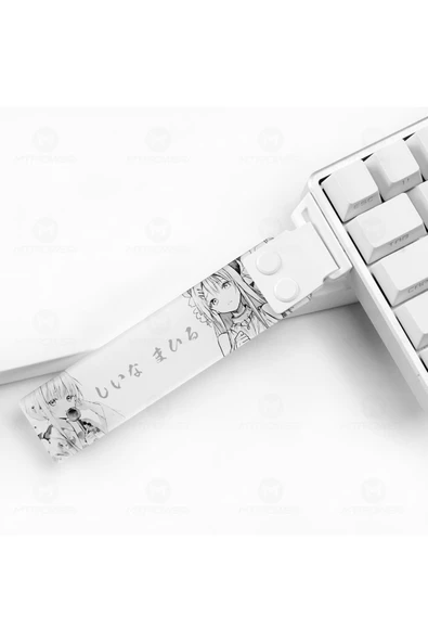 silabor Özel Klavye Kurdelesi Akrilik Yarı Saydam Klavye Askısı Strap Klavye Aksesuarı ürün görseli 1