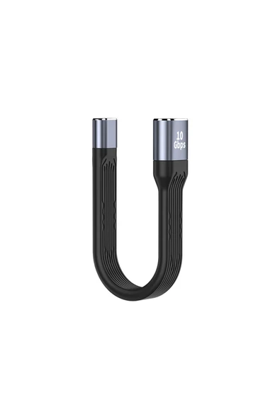 silabor Esnek kısa hatlı USB3.1 uzatma kablosu tam fonksiyonlu veri kablosu 10 Gbps PD hızlı şarj 12cm ürün görseli 1