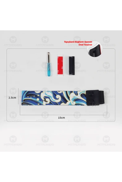 silabor Retro Tarzı Klavye Flama Klavye Askısı Strap Klavye Aksesuarı Tüm Klavyeler için Uygundur ürün görseli 1