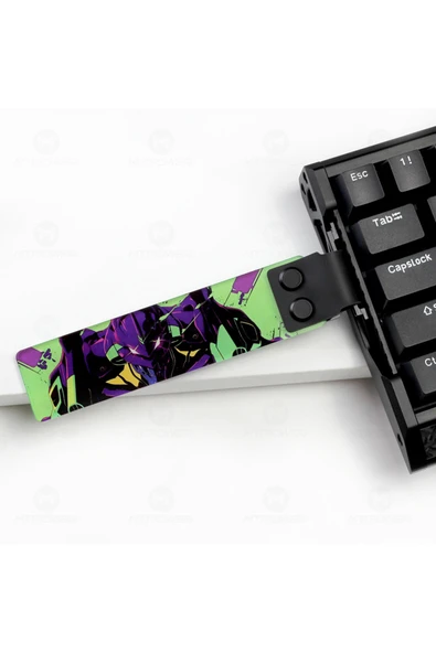 silabor Özel Klavye Kurdelesi Akrilik Yarı Saydam Klavye Askısı Strap Klavye Aksesuarı ürün görseli 1