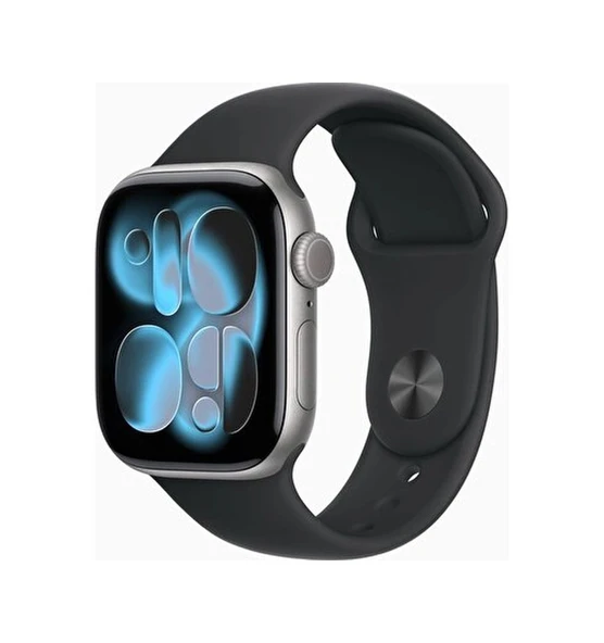 Apple Watch Seri 11 46 MEV44TU/A GPS 46 MM Uzay Grisi Alüminyum Kasa Akıllı Saat M/L (Apple Türkiye Garantili) Gri ürün görseli 1
