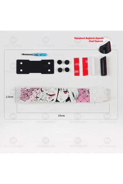 silabor Klavye Askısı Strap Klavye Aksesuarı Tüm Klavyeler için Uygundur Siyah - Beyaz Askı Mevcuttur ürün görseli 1
