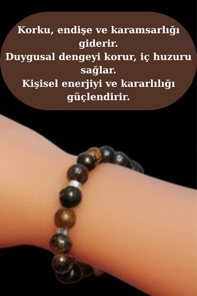 Oniks Taşı Negatif Enerjiyi Uzaklaştırır Kötü Niyetli Kişilerden Nazardan Olumsuz Ortamlardan Korur ürün görseli 1