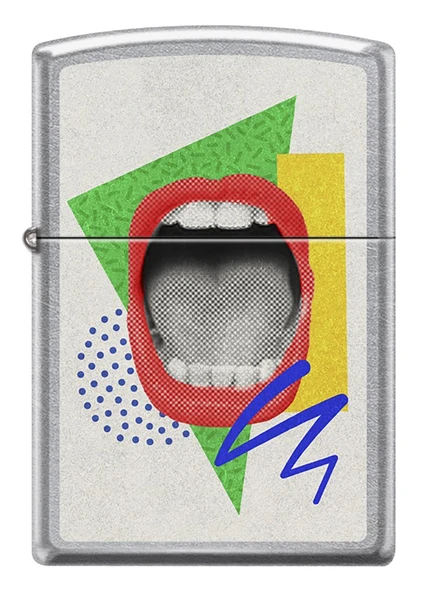 Zippo Mouth And Ear Dizayn Çakmak ürün görseli 1