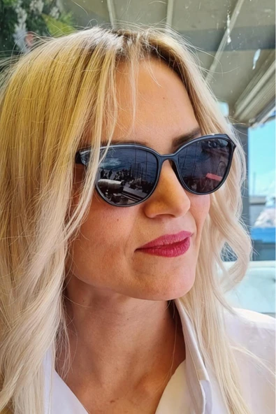 Uniquetrenders Kadın Clara Cat Eye Retro Model Güneş Gözlüğü ürün görseli 1