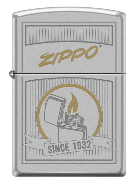 Zippo Vintage Poster Dizayn Çakmak ürün görseli 1