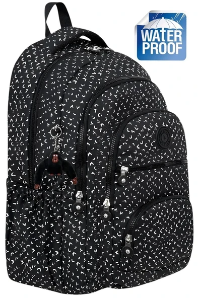 Uniquetrenders Unisex Lüx Desenli Laptop Bölmeli 5 Gözlü Su Geçirmez Günlük Kullanım Okul Çantası ve Sırt Çantası ürün görseli 1